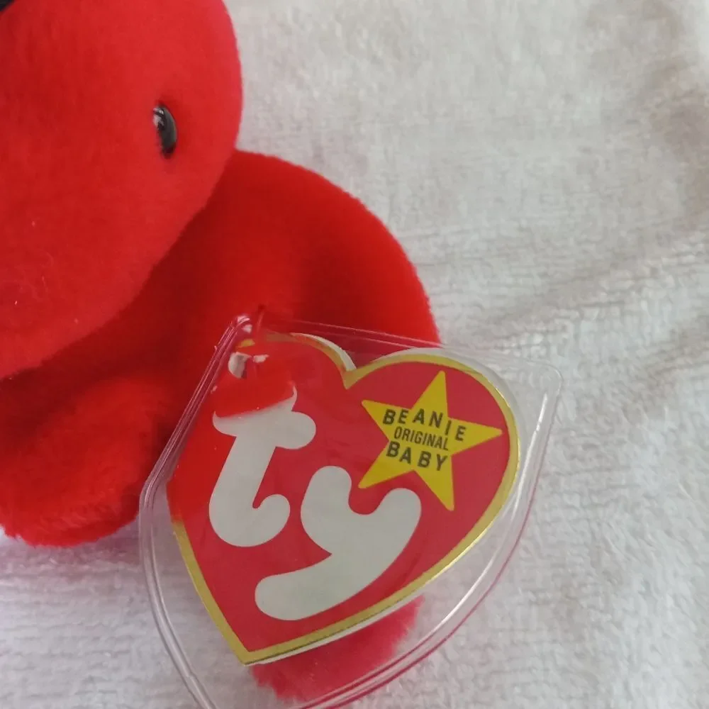 RARE/RETIRED ORIGINAL Ty Pinchers the Lobster. 1993. COLLECTOR ITEM.